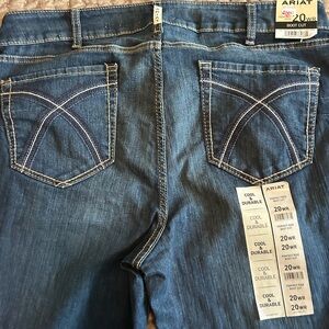 Ariat Women's Dark Blue Boot Cut Jeans